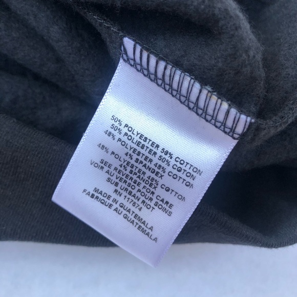 Sub_Urban Riot Zelda Stripe Willow Sweater Black - Picture 5 of 7